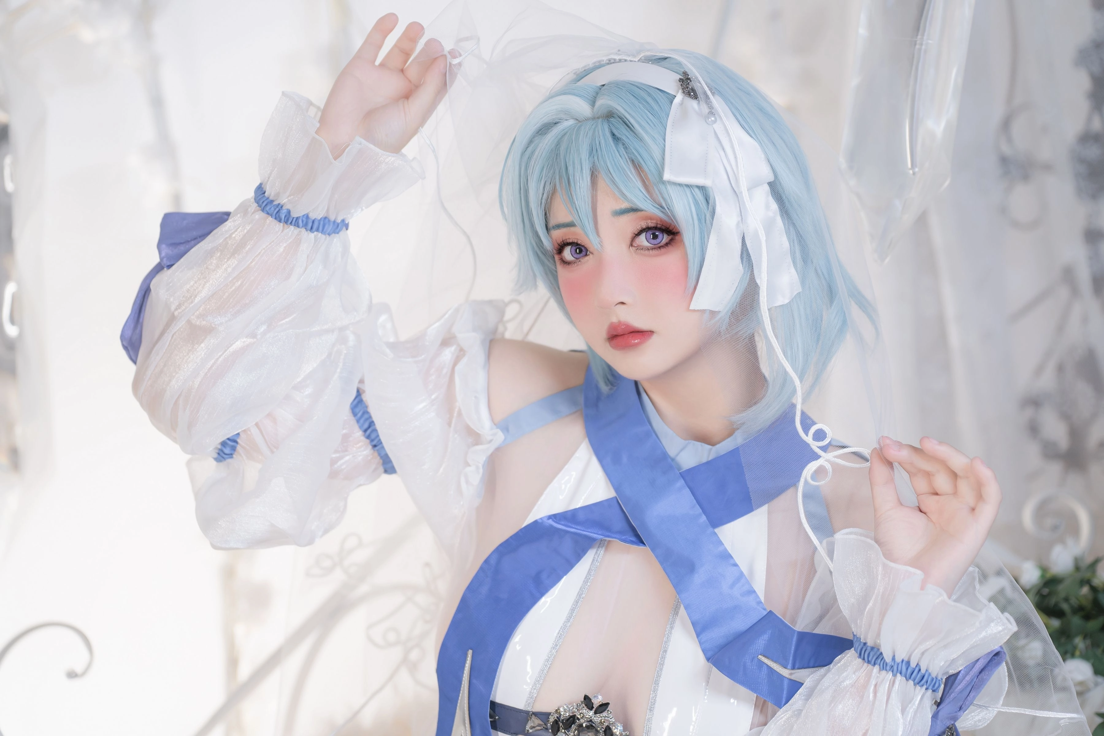 爆机少女喵小吉 - 双子：最强冰雪组合 优菈&甘雨