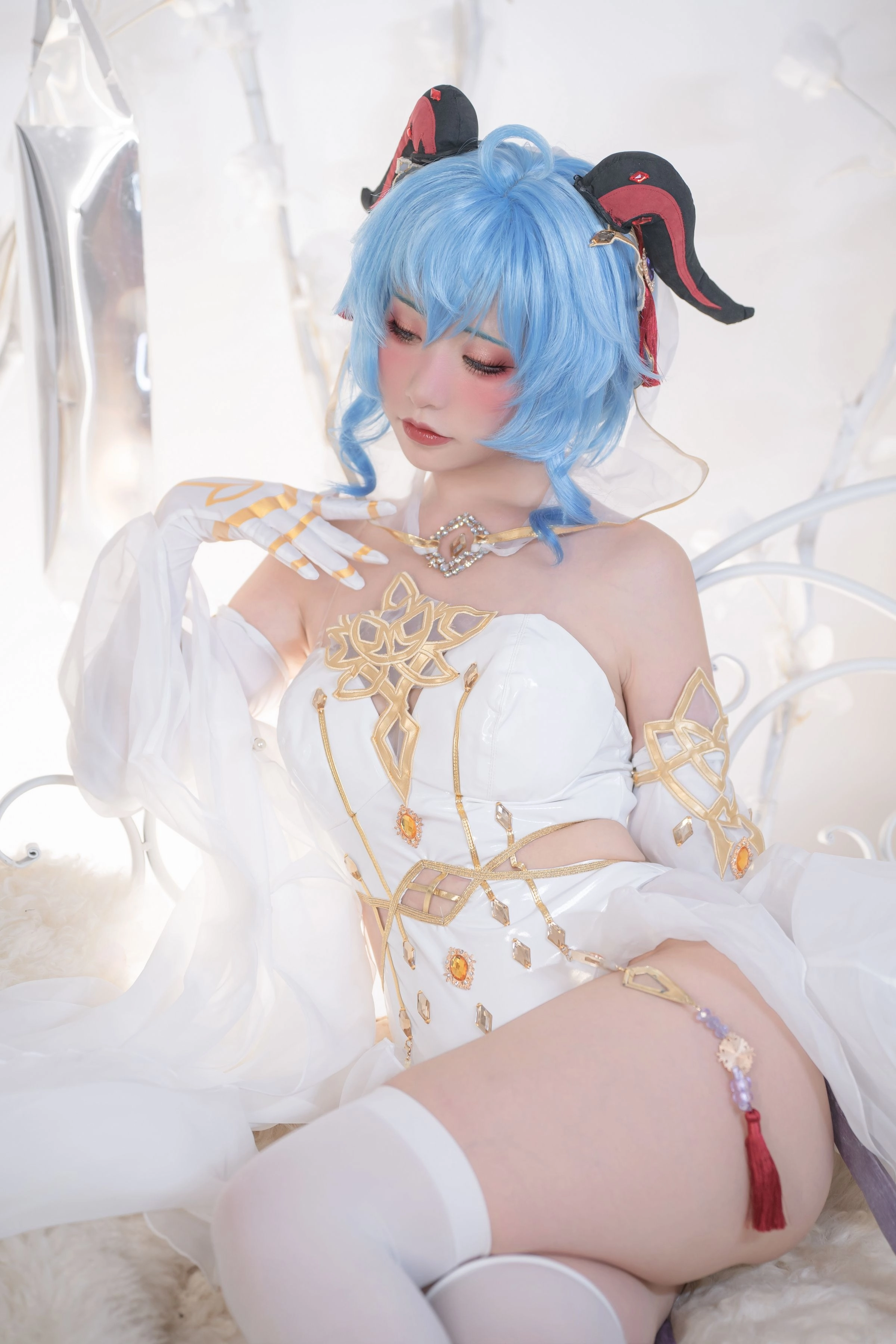 爆机少女喵小吉 - 双子：最强冰雪组合 优菈&甘雨