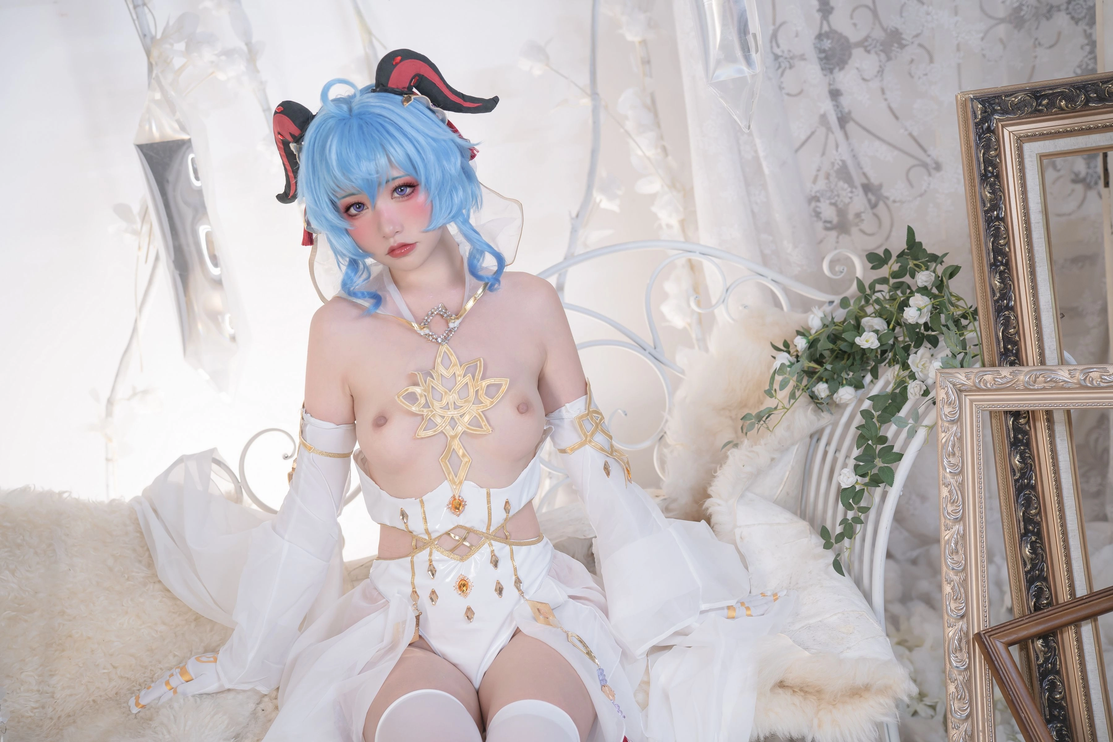 爆机少女喵小吉 - 双子：最强冰雪组合 优菈&甘雨