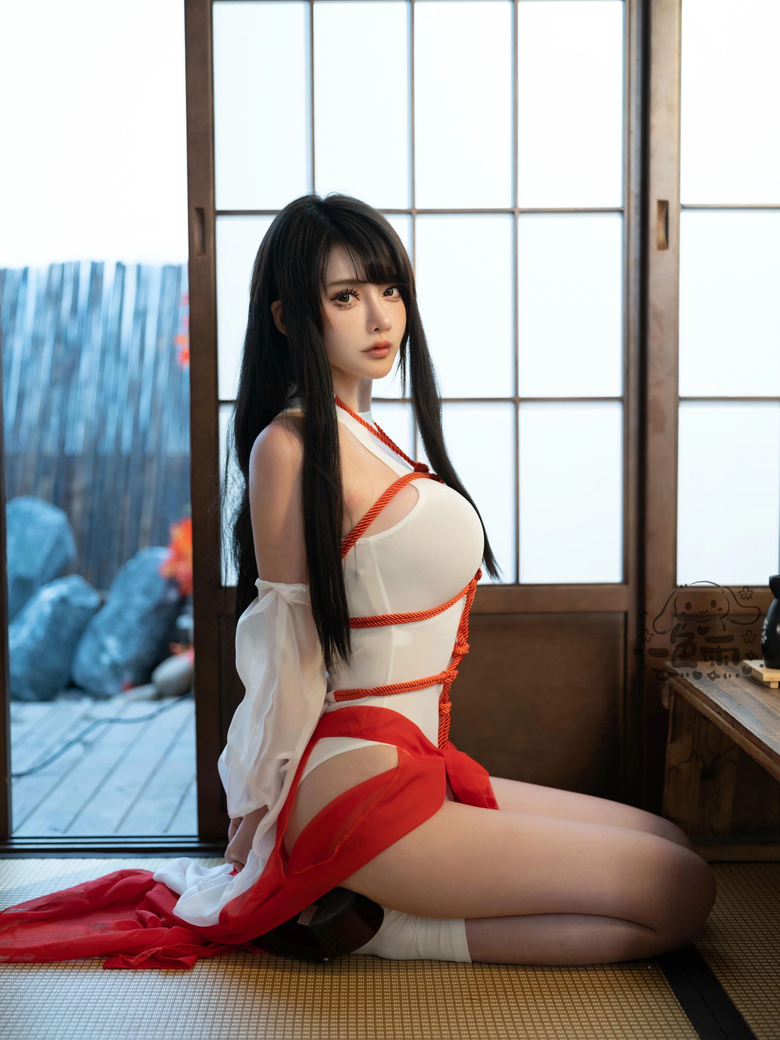 一色雨 - 捆绑巫女