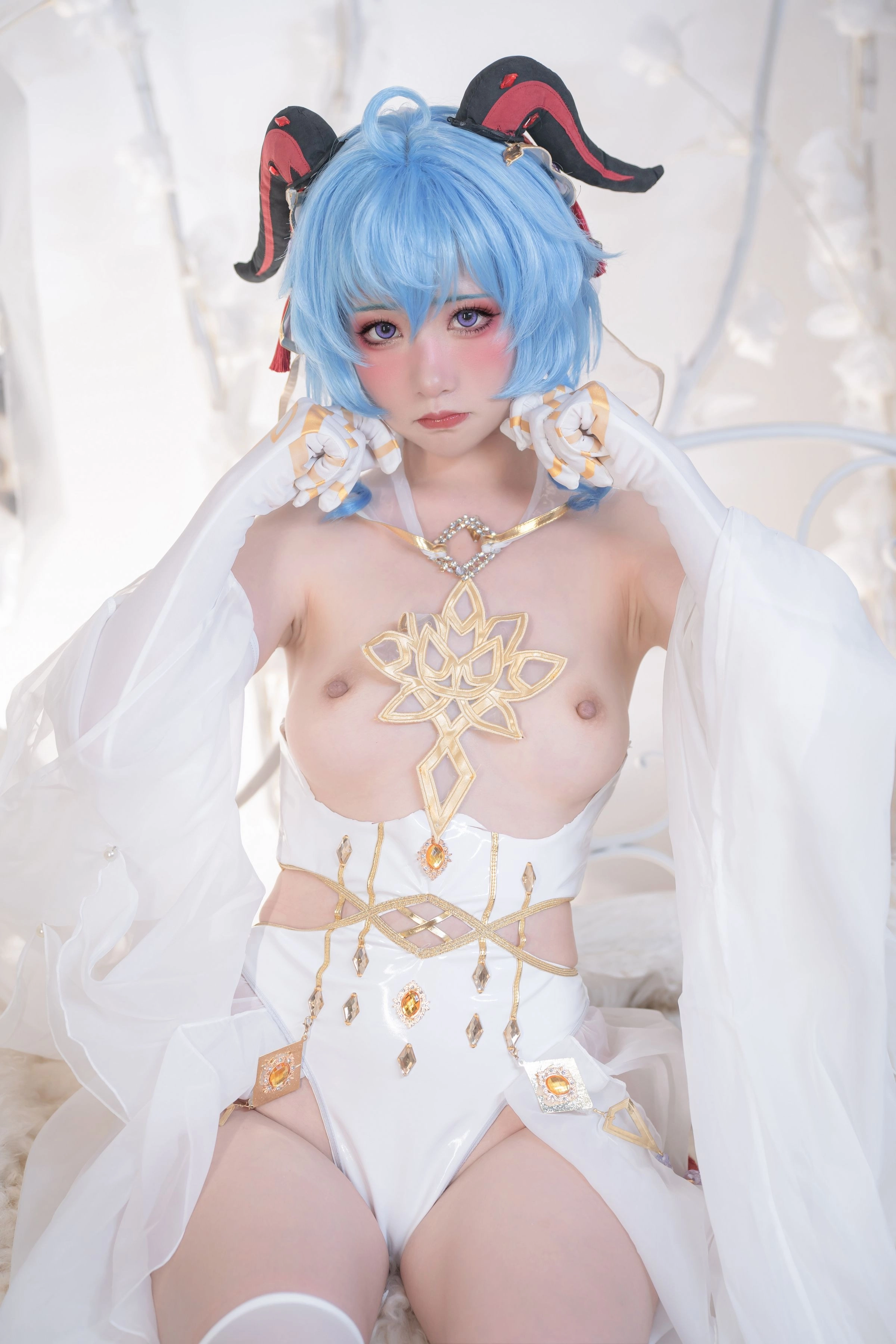 爆机少女喵小吉 - 双子：最强冰雪组合 优菈&甘雨