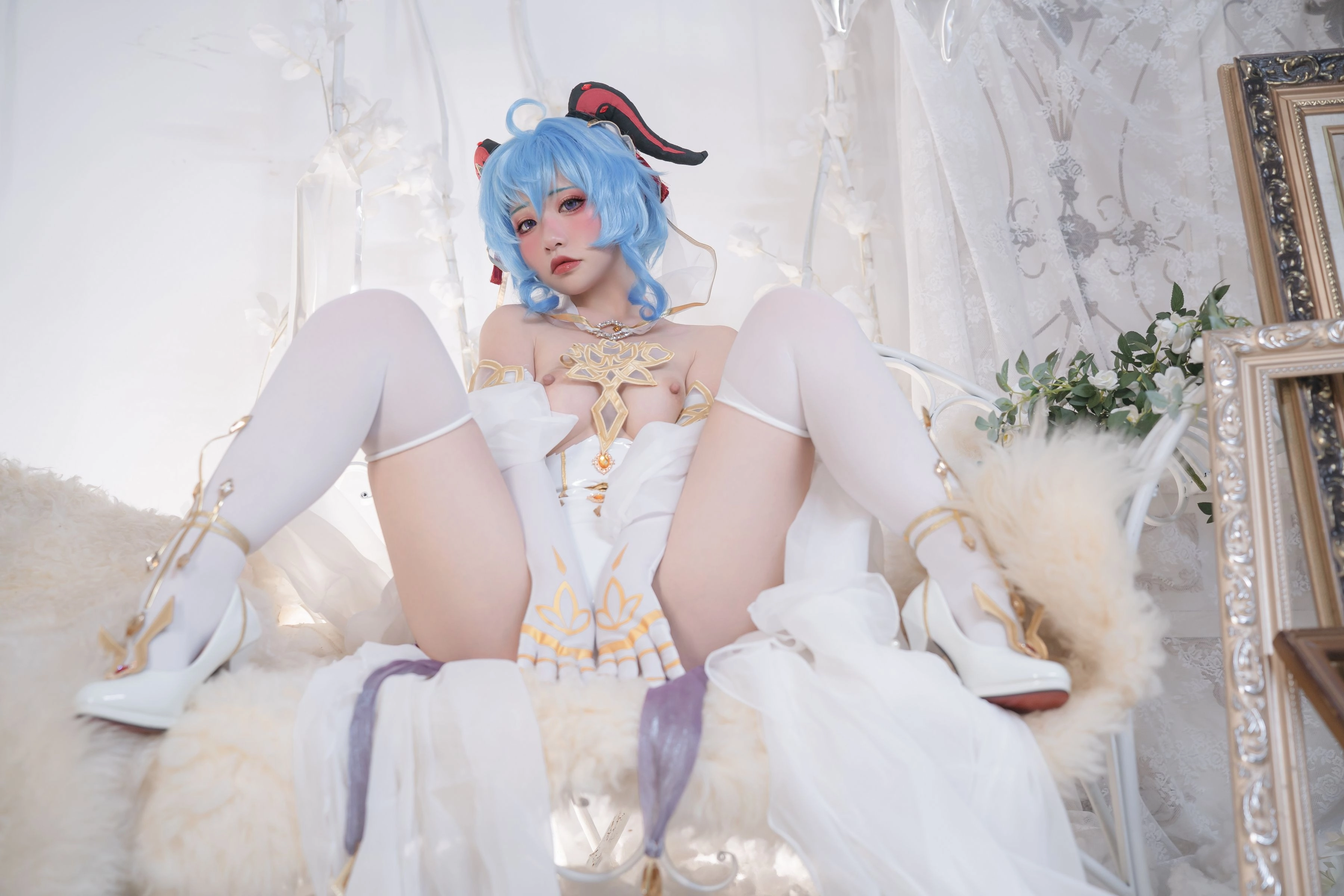 爆机少女喵小吉 - 双子：最强冰雪组合 优菈&甘雨