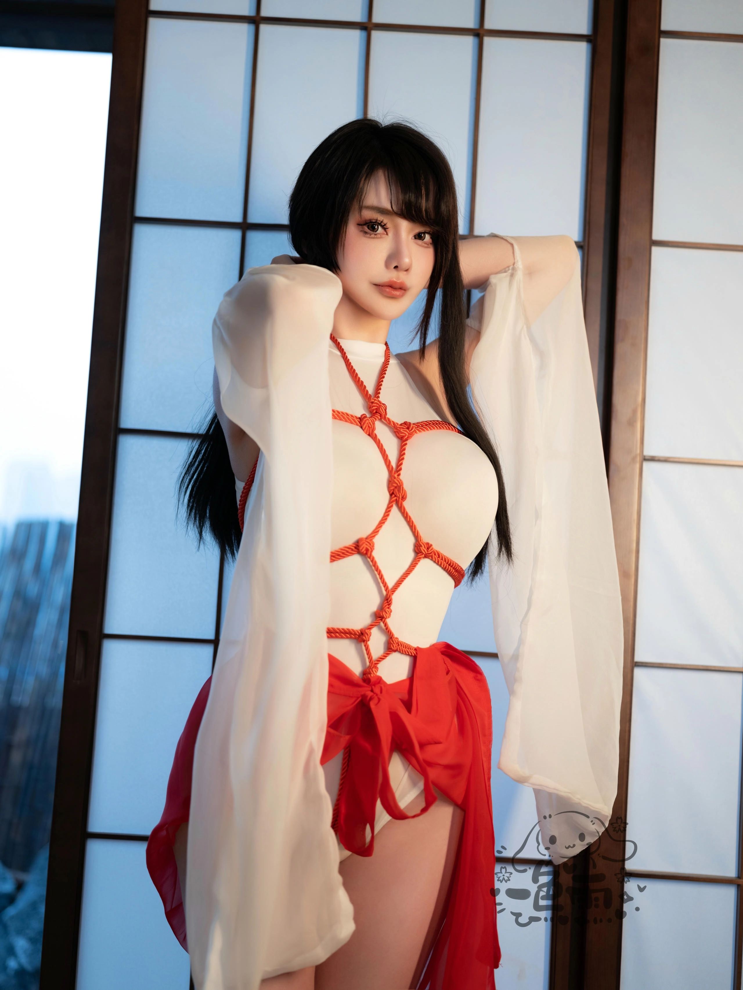 一色雨 - 捆绑巫女