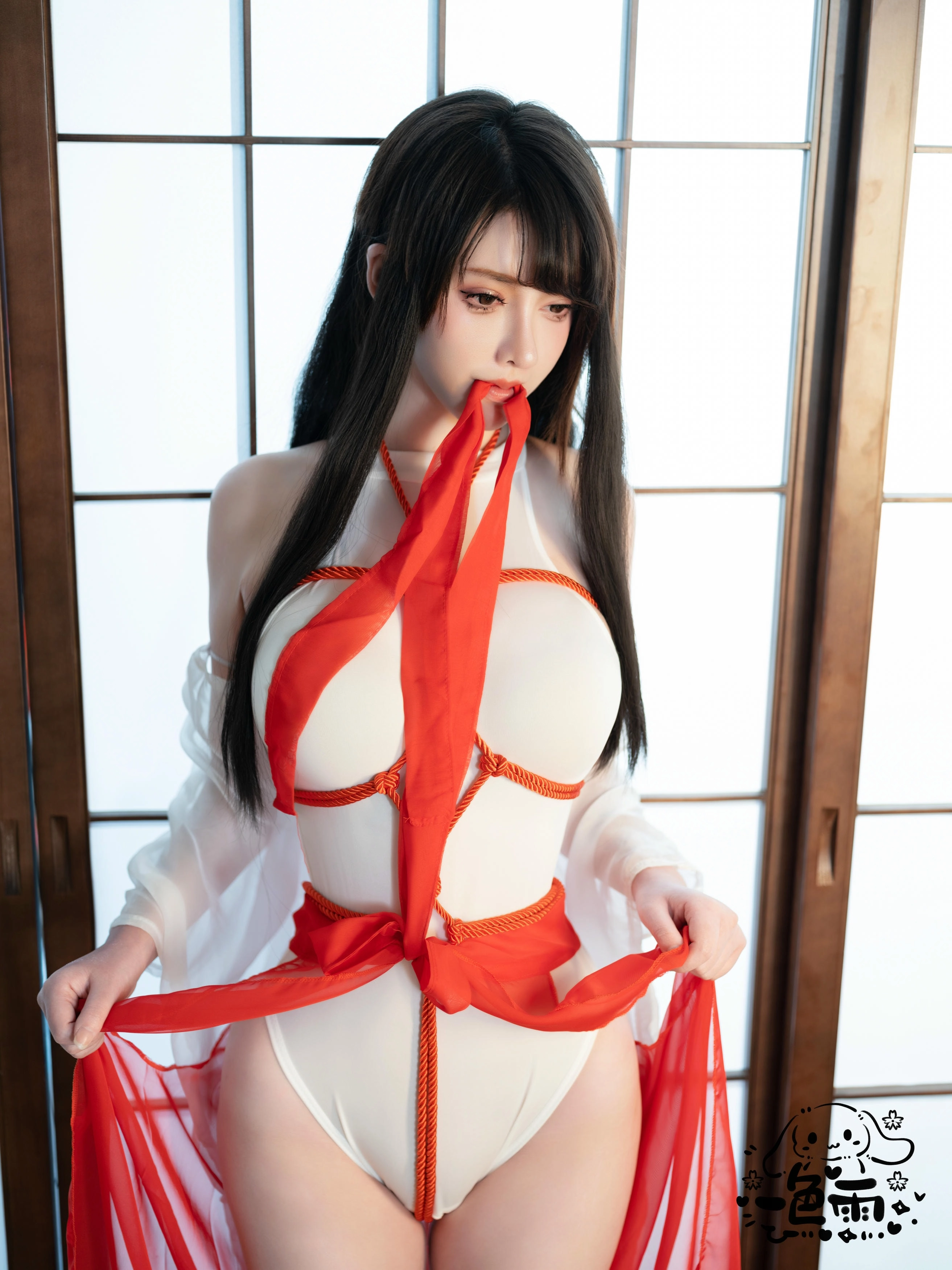 一色雨 - 捆绑巫女