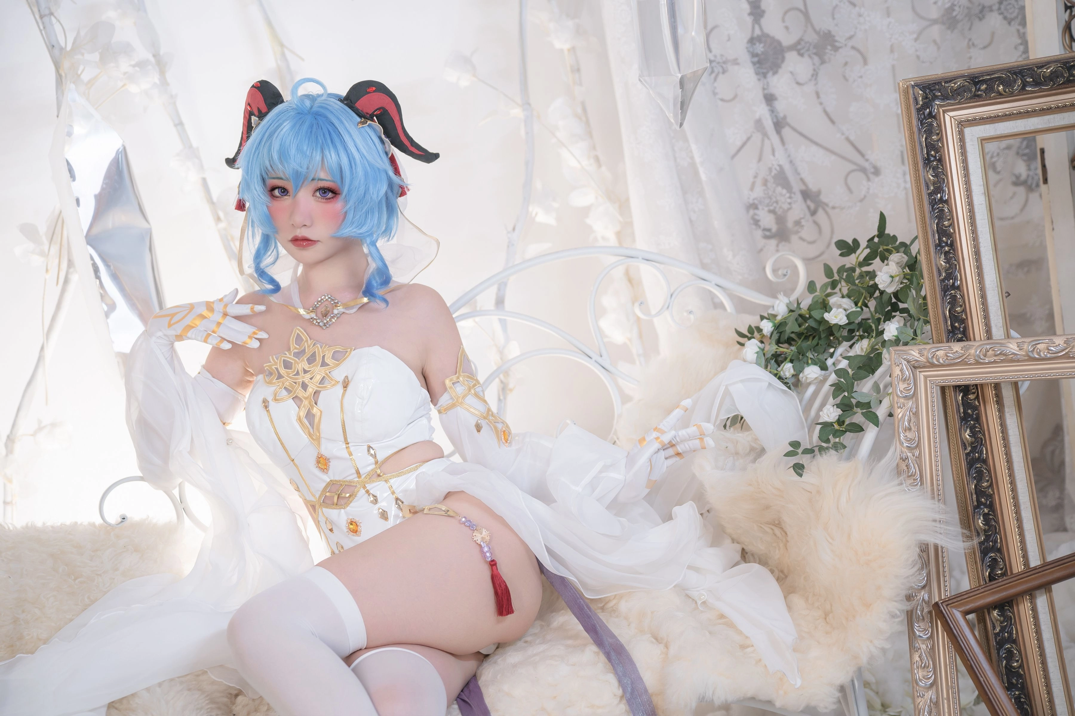 爆机少女喵小吉 - 双子：最强冰雪组合 优菈&甘雨