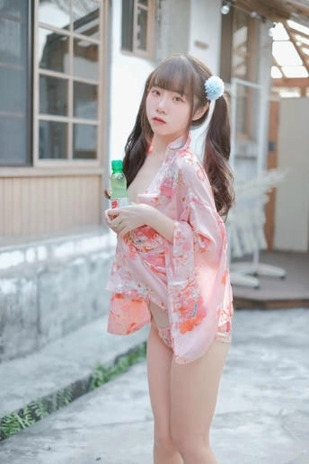 可可小白兔 - 夏日浴衣 纯欲粉嫩少女