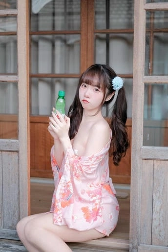 可可小白兔 - 夏日浴衣 纯欲粉嫩少女
