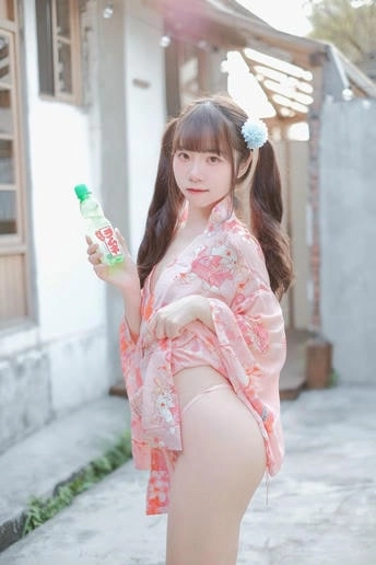 可可小白兔 - 夏日浴衣 纯欲粉嫩少女