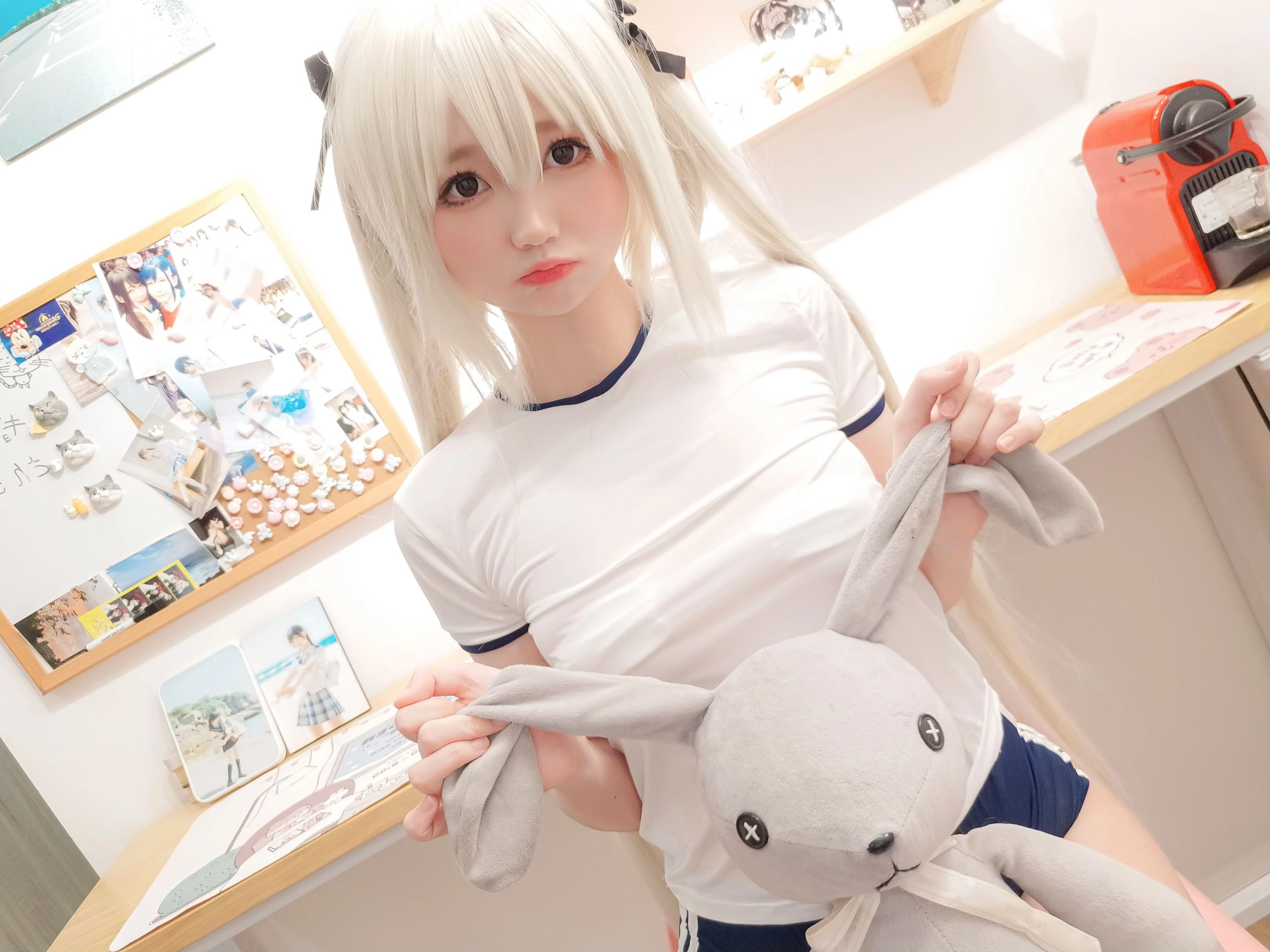 Nagisa魔物喵 - 体操服 かわいい〜？👅
