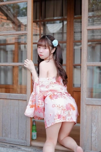 可可小白兔 - 夏日浴衣 纯欲粉嫩少女