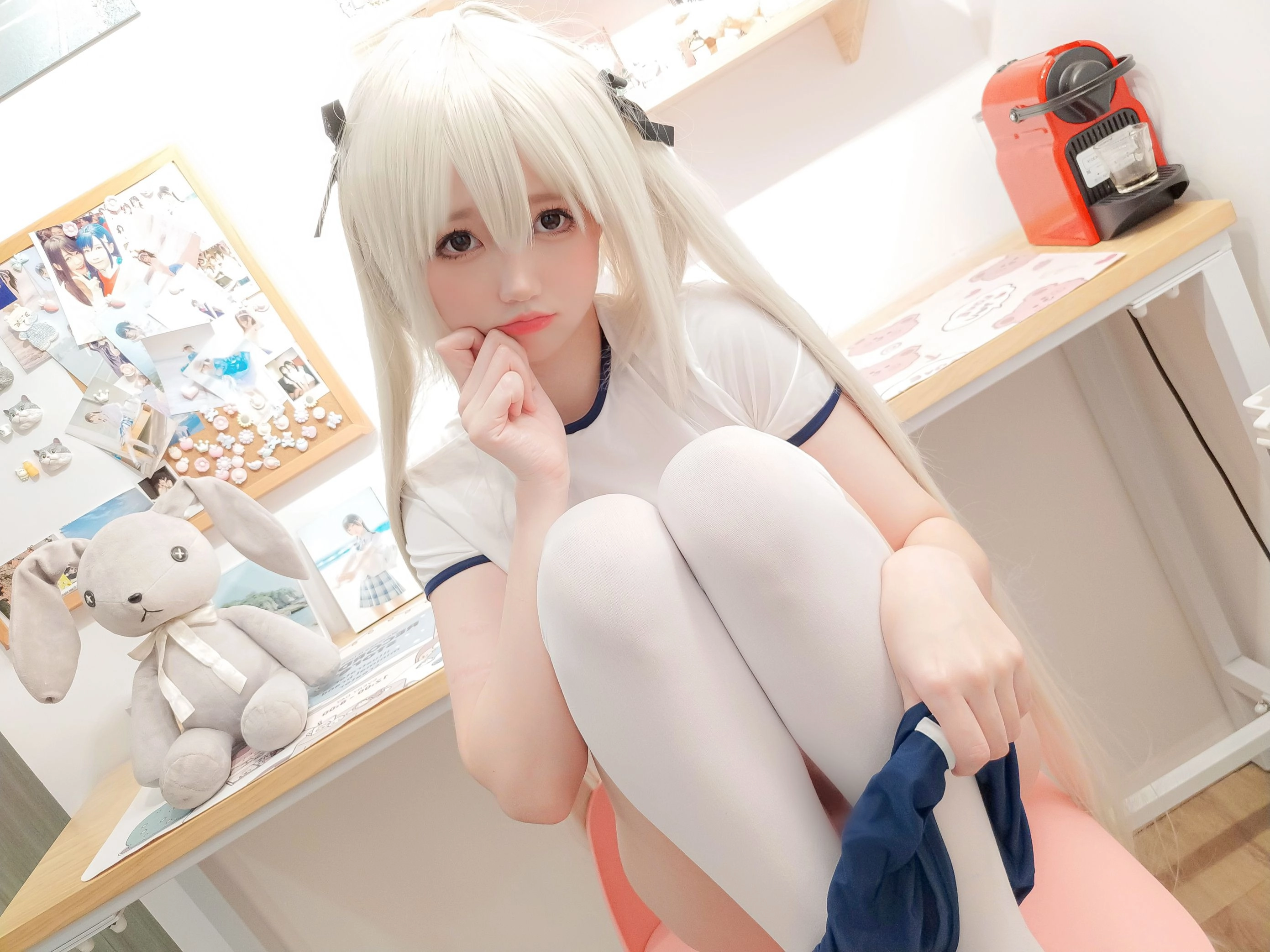 Nagisa魔物喵 - 体操服 かわいい〜？👅